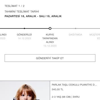 Zara Home Ürünleri Kayıp!