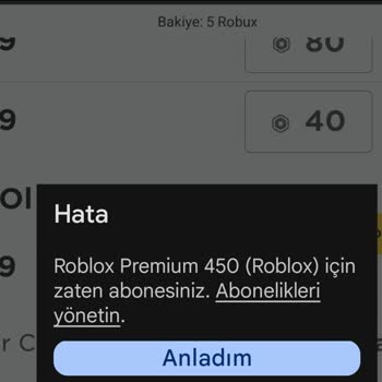 Roblox Premium Aldım Gelmedi