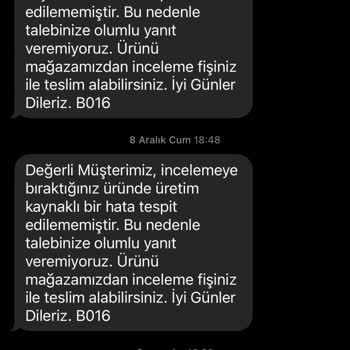 Deichmann - Fila Spor Ayakkabı İnceleme Talebine Olumsuz Yanıt