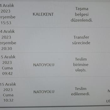 Yurtiçi Kargo Kaybolan Laptop Ve Sahibinden Param Güvende Sorunu