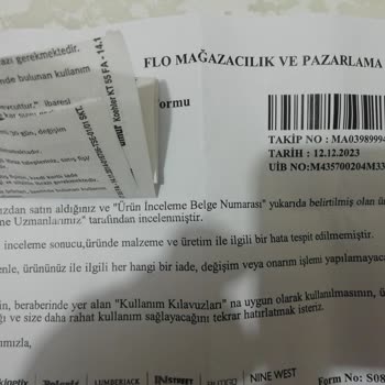 FLO Ayakkabı İncelenmeden Gelen Ayakkabı