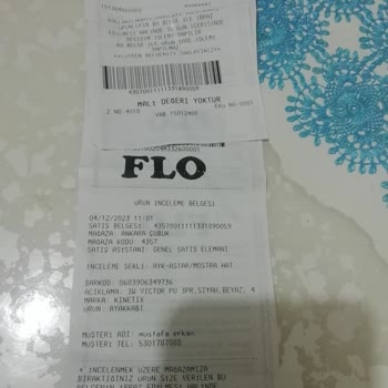 FLO Ayakkabı İncelenmeden Gelen Ayakkabı