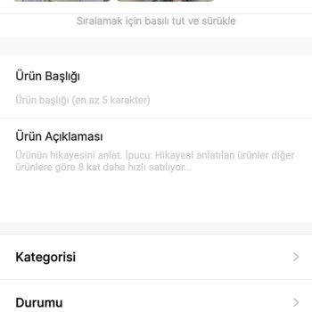 Gardrops Ürün Fotoğrafı Yükleyemiyorum