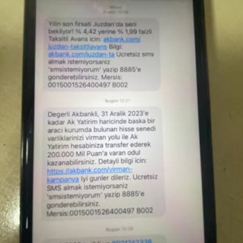 Juzdan Farklı Taksit Tutarlarına Şaşıran Akbank Müşterisi