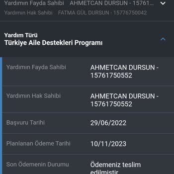Aile ve Sosyal Hizmetler Bakanlığı Aile Destek Programı Yardımı Yatmadı