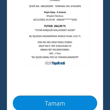 Getir Yemek İptal Sorunu