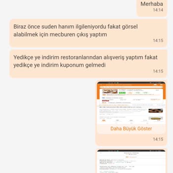 Trendyol Yemek Trendyol Yanıltıcı Ve Yalan Kampanya Haberi Yapıyor