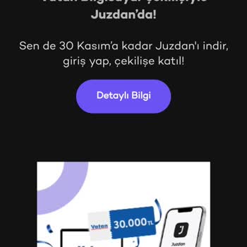 Juzdan Tatilsepeti Uygulama Kampanyası