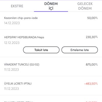 Akbank İade İşlemini Geç Yapması