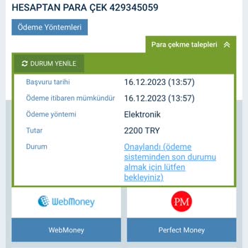 1xbet Hesabından Papara Hesabına Para Çekme Sorunu