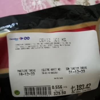 Carrefour Kurtlu Kuruyemiş Satıyor