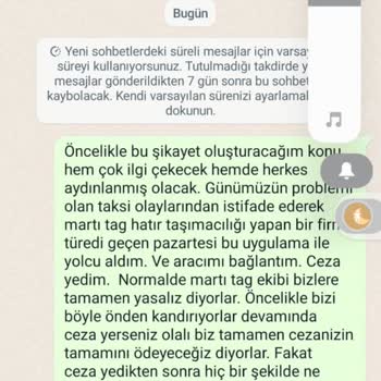 Martı Tag Cezaları Ödemiyor. Söylemleri Asılsız