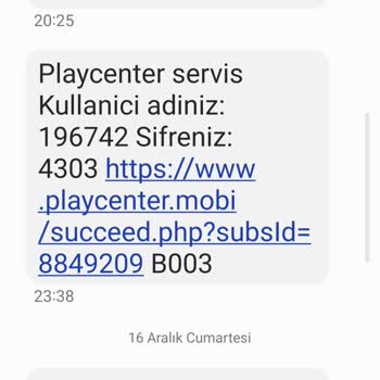 Vodafone Play Center Moby Land Habersiz Faturama İslenmesi