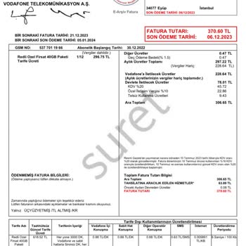 Vodafone 2. Dönem Kampanyası Diyerek Tarifeyi Değiştirdi
