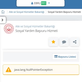 E-Devlet (Turkiye.gov.tr) Doğalgaz Yardım Başvuru Hatası