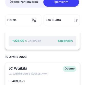 Chippin Puan Yüklenmiyor. Chip Pin