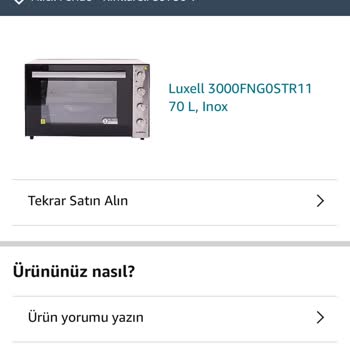 Luxell Fırın 70 Litre