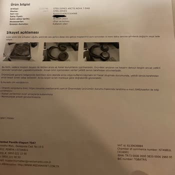 SteelSeries Arctis Diablo 7 Deep Ses Ve Ürün Değişimi