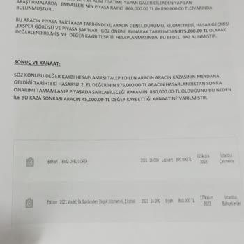 Arkas Opel Servis Skandalı