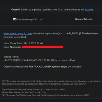 Caglar3d.com Siteden Sipariş Verme Hatasına Düşmeyin Hiçbir Kanaldan Ulaşamazsınız.