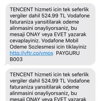 Payguru Firmasi Üzerinden Alınan Ücret