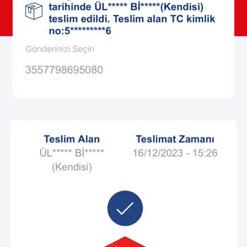 Aras Kargo Yanlış Adrese Teslim Edilmiş Kargom!
