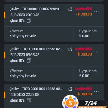 Starzbet Çekim 6 Kere Reddedildi