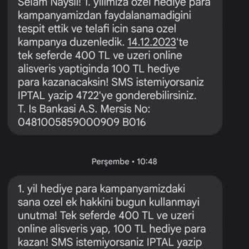 Nays Kampanya Mesajı Atıp Uygulanmaması