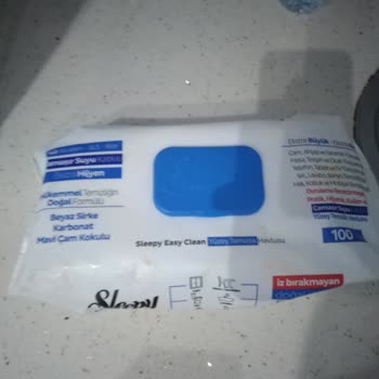 Sleepy Islak Mendil Kuru Ve Hemen İp Ve Tüy Bırakıyor