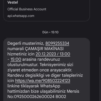 Vestel Çamaşır Ve Kurutma Makinesi Sallanıyor