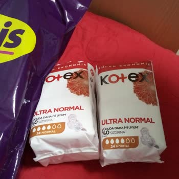 Kotex Ultra Normal Ped'in Boyutu