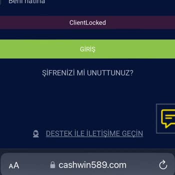 Cashwin Deneme Bonusu Sorunu