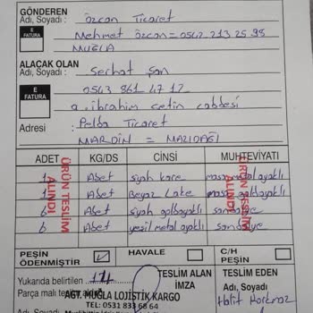 AGT Kurye (aynigunteslim.com) Bu Belge Size Mi Ait