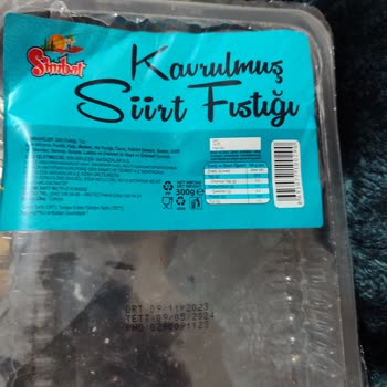 Simbat Kuruyemiş Siirt Fıstığı Hayal Kırıklığı