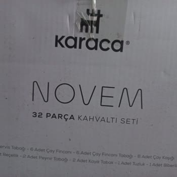 Karaca Züccaciye Karaca.com'un Kırık Parça Teslimi Çözümsüzlüğü