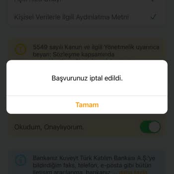 Kuveyt Türk Hem Mobil Hem Şube Hesap Açmıyor
