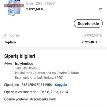 Alibaba Para İadesi Yapmaması