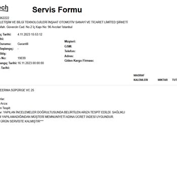 Deerma Hepsiburada Sattığı Ürünün Garantisini Sağlamıyor