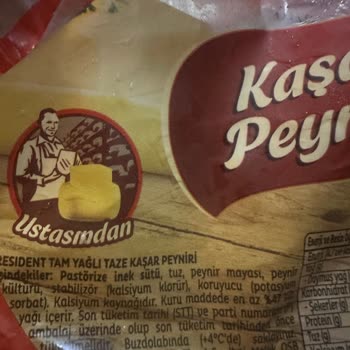 President Peynir Ambalaj Baskısının Peynirin Üzerine Transfer Olması