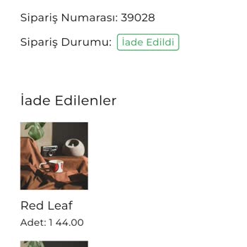 Vina Seramik 6 Kupa Ücretim Yatmadı