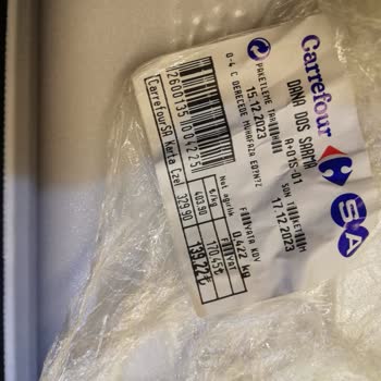 Carrefour SA Dana Kıyma İçinden Çıkan Maddeler