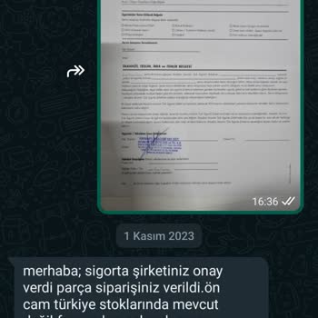 Peugeot Expert Aracın Ön Cam Değişmemesi