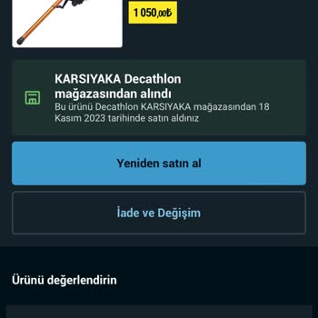 Decathlon Ürünün Arkasında Durmadı Yine