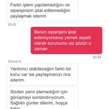 Yemeksepeti İptal Yapmıyor Yiyemezseniz Bile Zorla Para Ödetiyor