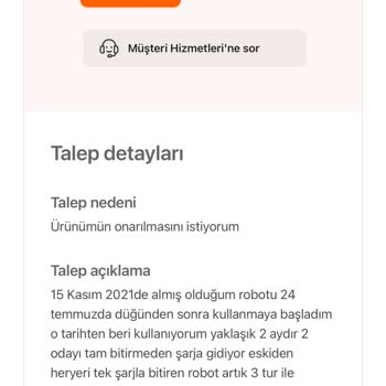 Roidmi Roid Mi Teknik Servisin Herhangi Bir Bilgi Vermeden Ürünü Onarmaması