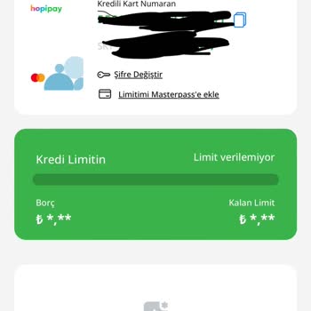 Hopi Kartsız Taksit Limiti