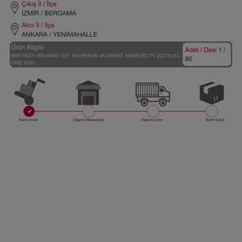 Horoz Lojistik Teslim Tarihinde Siparişi Getirmiyor