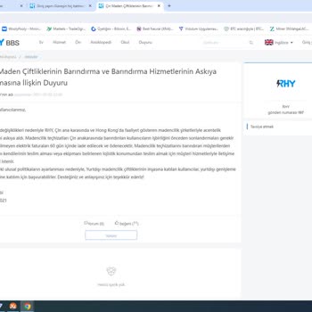 Rhy.net Siteye Giriş Yapılamıyor Ve Müşteri Hizmetleri Cevap Vermiyor