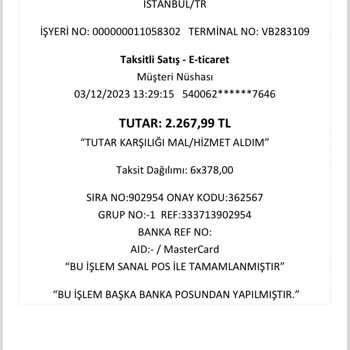 LTB Para İadesi Yapılmıyor