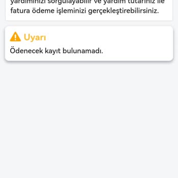 E-Devlet (Turkiye.gov.tr) Yardım İle Fatura Ödeme Hatası